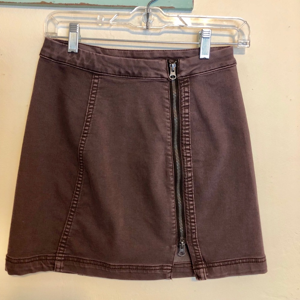 Free People This Way Or The Way Skirt Lavender